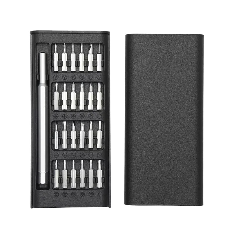 25 in 1 Magnetic Precision Screwdriver Set Mini Tools Kit for Mobile Phone PC Repair Professional Hardware with Torx Hex Bits