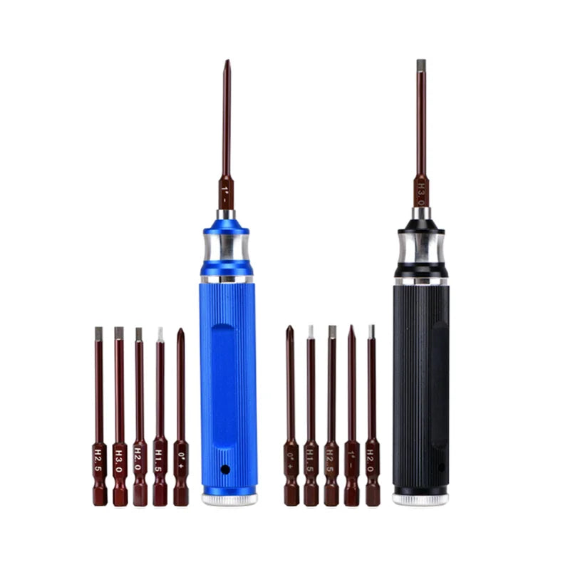 5 in 1 Hexagon Head Screw Driver High Quality Hex ScrewDriver Tools Set Kit S2/M2/HSS for RC Helicopter Car Tools